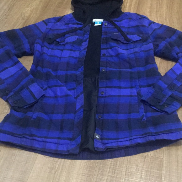 Columbia hooded button up size M - Picture 4 of 12